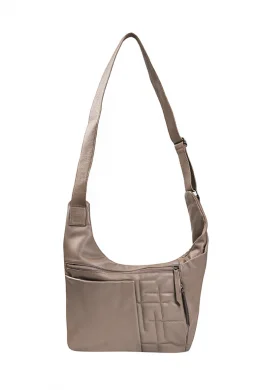 Bolsa de Couro Transpassada New York